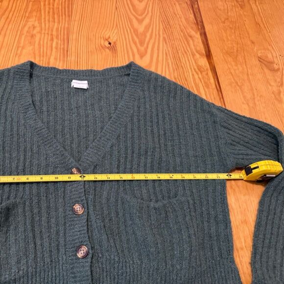 Lovers & Friends 'Caroline' Green Cardigan Women’s Size MED Wool Blend - Picture 7 of 10
